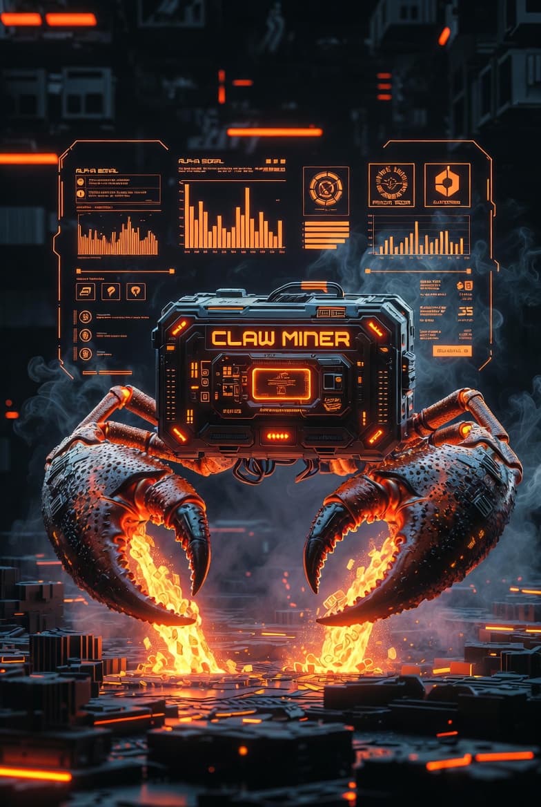 ClawMiner HUD